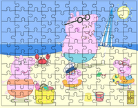 Puzzle Świnka Peppa
