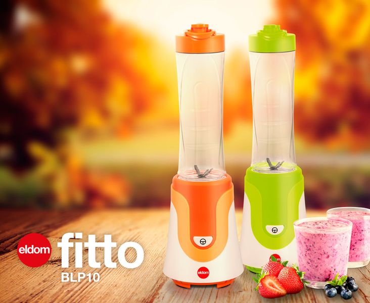 Blender ELDOM BLP10  Mikser Smoothie MIX&amp;GO - zielony zdjęcie 12