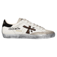 Premiata Buty Damskie Sneakersy Stevend 7605 Skórzane Premium Białe 38
