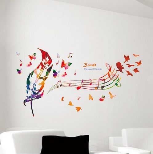 Naklejki na ścianę ścienne Piórko WS-0290 na Arena.pl