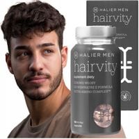HAIRVITY MEN WZMOCNIENIE WŁOSÓW przeciw wypadaniu NATURALNE SKŁADNIKI