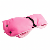 Mufka na ręce ocieplana zimowa rękawica na sanki polar uniwersalna na wózek