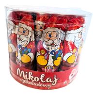 ŚWIĄTECZNA FIGURKA CZEKOLADOWA 35Gx17 MIKOŁAJ