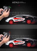 Samochód zdalnie sterowany do DRIFTu auto RC na pilota LED pachołki