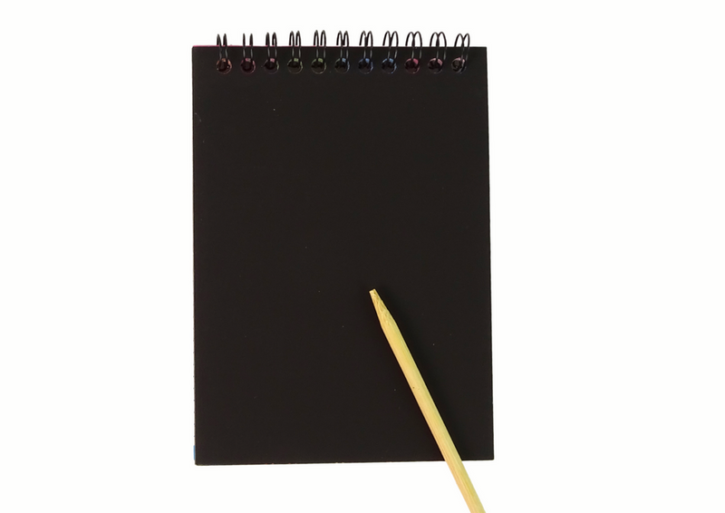 Zdrapywanka Notes Dla Dzieci Pomarańczowy zdjęcie 2