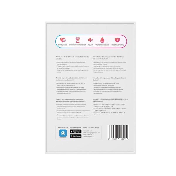 Lovense Tenera 2 Clitoral Suction Stimulator zdjęcie 10