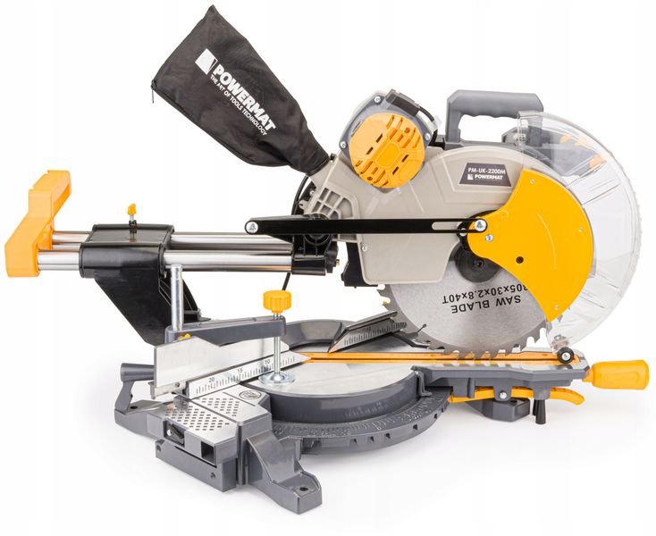 PIŁA UKOŚNA PILARKA UKOŚNICA DO DREWNA LASER 2200W PM-UK-2200M zdjęcie 5