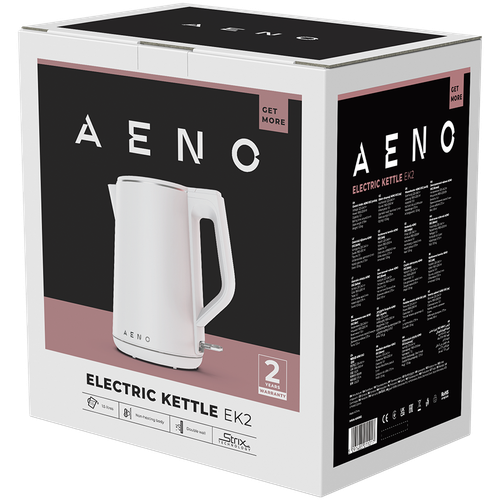 aeno czajnik ek2 (1.5 l), biały na Arena.pl