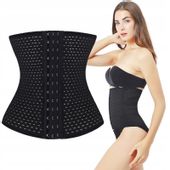 Gorset WYSZCZUPLAJĄCY MODELUJĄCY Czarny WYSZCZUPLAJĄCY TALIĘ roz.S