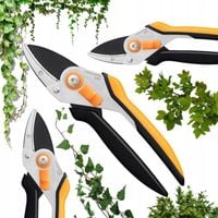 FISKARS SEKATOR RĘCZNY OGRODOWY DO GAŁEZI SUCHYCH BLUSZCZU SOLID P371 OSTRY