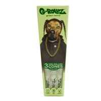 bibułki skręcone g-rolls pets rap organic ks 3szt