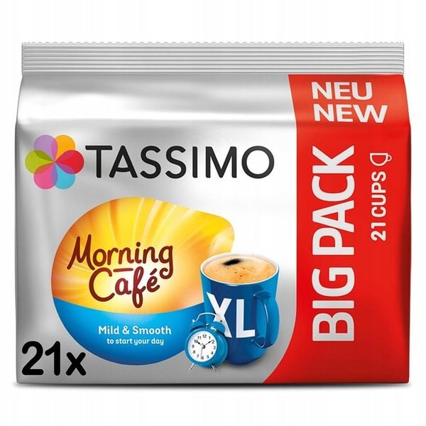 Kapsułki TASSIMO Jacobs Morning Cafe MILD XL 21 zdjęcie 1