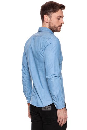 WRANGLER LS 1PKT BUTTON DOWN MID INDIGO W58835PVE M na Arena.pl