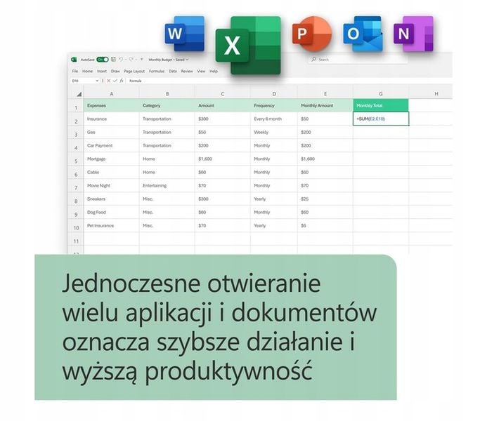Microsoft Office Home & Business 2024 BOX zdjęcie 4