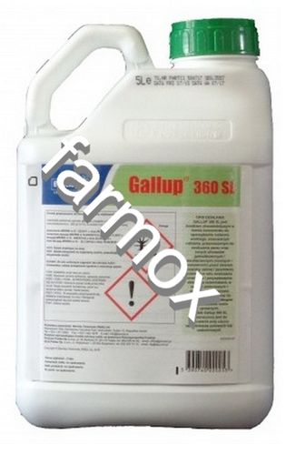 GALLUP 5L 360SL Glifosat hebicyd totalny na Arena.pl