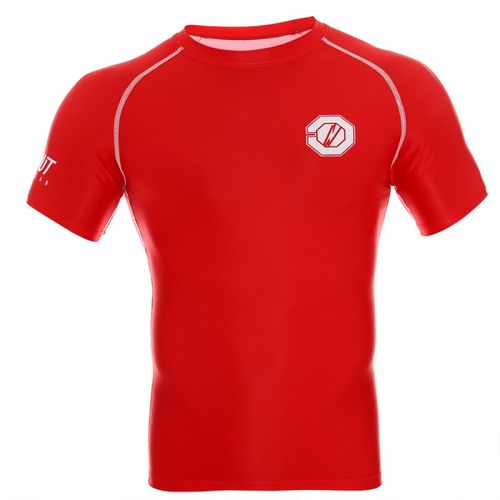 Poundout rashguard BASE czerwony Rozmiar - L na Arena.pl