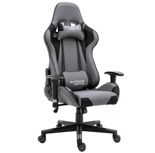 fotel gamingowy extreme  playmaker gray/black na Arena.pl