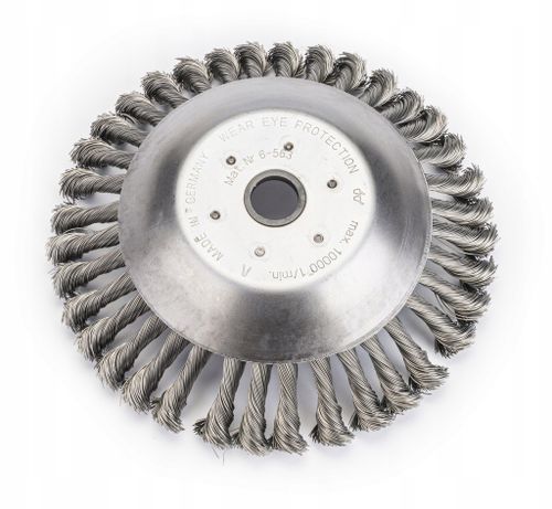 DRUCIAK TARCZA SZCZOTKA DRUCIANA DO KOSY PODKASZARKI CHWASTY KOSTKA na Arena.pl