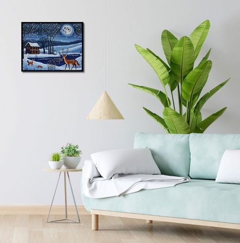 Plakat 50x40cm Przyszła Zima na Arena.pl