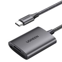 czytnik kart sd microsd mmc tf usb-c 5gb/s - szary