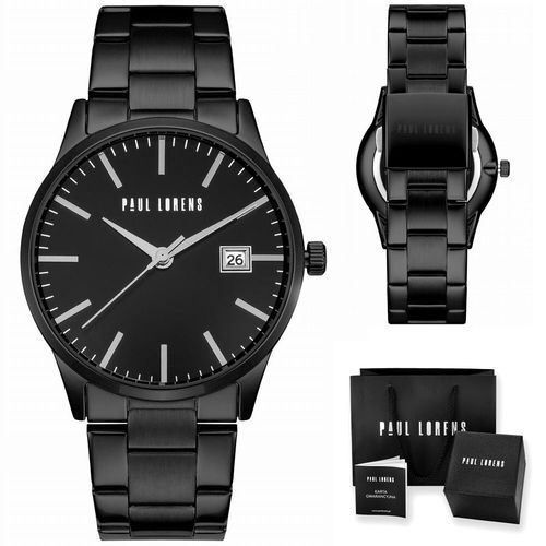 ZEGAREK MĘSKI PAUL LORENS - PL14573B-1A5  (zg367a) + BOX na Arena.pl