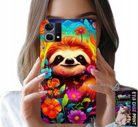 ETUI DO OPPO RENO7 4G - KOLOROWE WZORY KOALA ZWIERZĘTA + SZKŁO