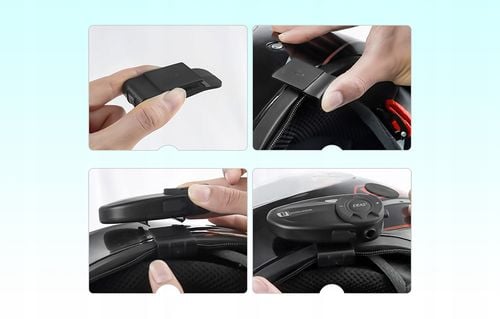 EJEAS Q2 INTERKOM MOTOCYKLOWY IP65 DO 800M MAX 2 OSOBY MESH BLUETOOTH 5.1 na Arena.pl