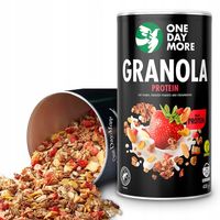 Granola Proteinowa 400g | 28g białka | dla aktywnych | One Day More