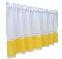 Zazdrostka bawełniana żółta wiosenna 150 x 60 cm