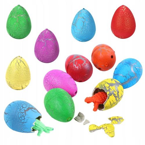 48x MAGICZNE JAJKO WYKLUWAJĄCY SIĘ DINOZAUR NIESPODZIANKA ROSNĄCY W WODZIE na Arena.pl