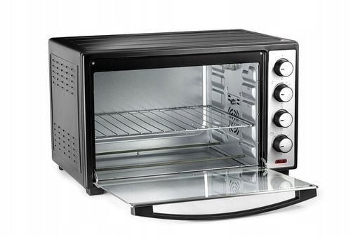 PIEKARNIK ELEKTRYCZNY 48L TERMOOBIEG ROŻNO GRILL WOLNOSTOJĄCY MINI na Arena.pl