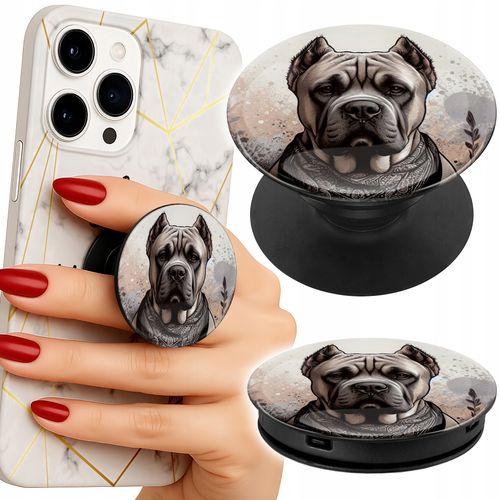 Uchwyt do telefonu Popsocket na palce/stojak PSIE RASY PSIE WZORY na Arena.pl