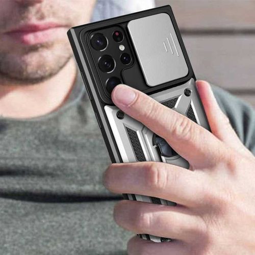 Spacecase Camring Galaxy S22 Ultra Silver na Arena.pl