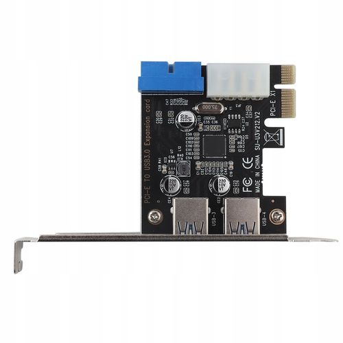ADAPTER KARTA PRZEJŚCIÓWKA PCIE USB3.0 KONTROLER na Arena.pl