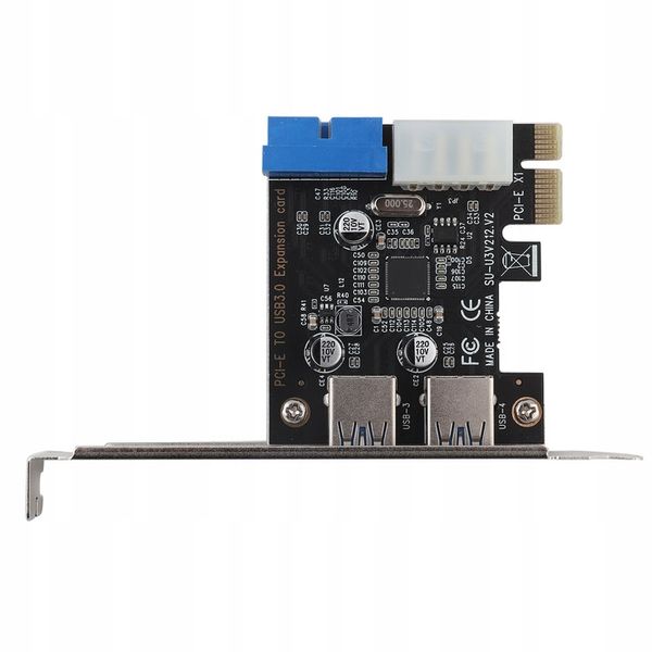 ADAPTER KARTA PRZEJŚCIÓWKA PCIE USB3.0 KONTROLER zdjęcie 6
