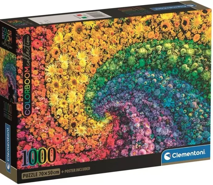 Puzzle 1000 elementów. Kolorowa kolekcja zdjęcie 1