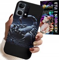 ETUI DO OPPO RENO7 4G - SKORPION, SKORPIONY + FOLIA HYDROŻELOWA