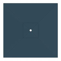 Poszycie kwadratowe na parasol ogrodowy 3x3m ZIELONY