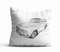 PODUSZKA DEKORACYJNA 12- Szwecja - Volvo PV 545 - 1964