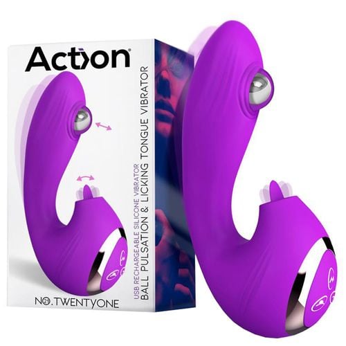 wibrator stymulujący z kulką no. twentyone vibrator na Arena.pl