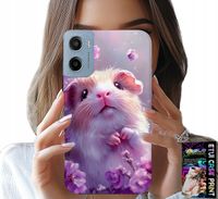 ETUI DO MOTOROLA E15 / G05 - SŁODKI CHOMIK, GRYZONIE WZORY DLA DZIECI