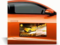 Magnes na auto reklama magnetyczna 60x30 cm duży wybór wzorów AUTO MYJNIA