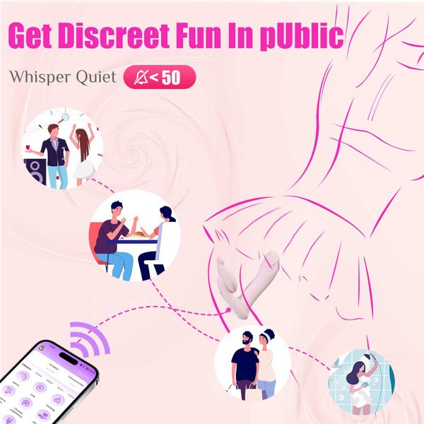 Silicone Vibrator 3 Speeds, 6 FrequenciesFinger Function, Heating + App zdjęcie 9