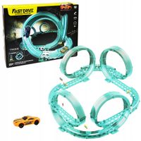 Tor samochodowy FastDrive Glowing Track Set Swede