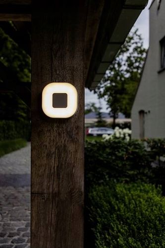 Lampa naścienna LED Zewnętrzna, srebrny, Lutec na Arena.pl