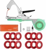 MASZYNA DO WIĄZANIA ROŚLIN KWIATÓW SZCZYPCE OGRODOWE + ZSZYWKI + 12 TAŚM