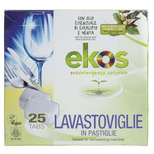 Ekologiczne tabletki do zmywarki 25 sztuk EKOS