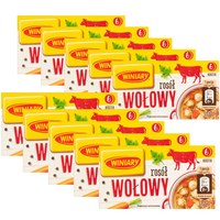 Winiary Rosół wołowy 60 g (6 sztuk) x 10 sztuk