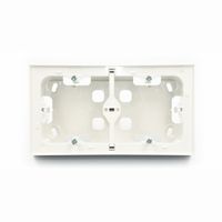 Efapel puszka natynkowa podwójna biała 10994 KBR