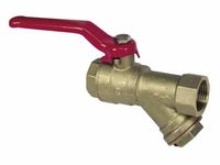 Zawór kulowy 1" z filtrem